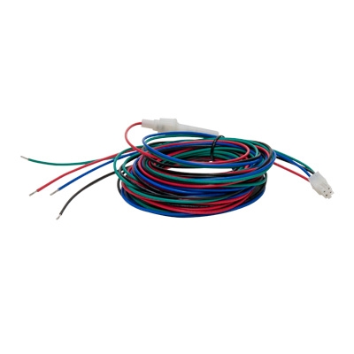 DC Power Cord - 4-pin connector to bare wire, 4m.  (Molex)